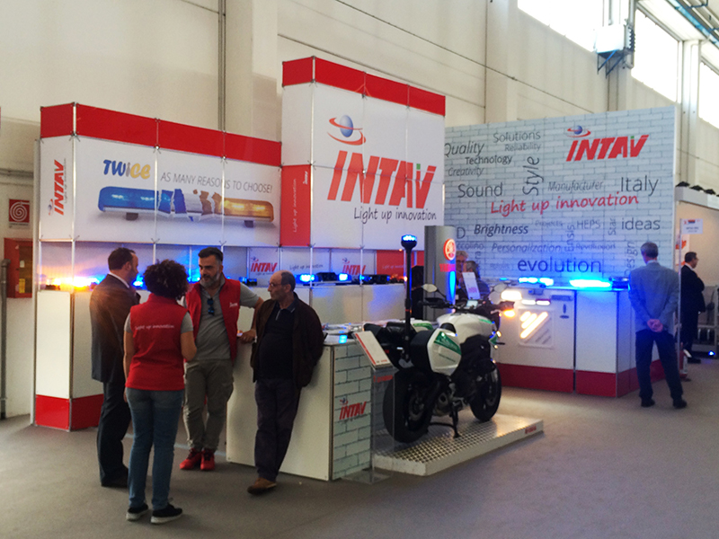 Foto estructura modular Quadra Kube 1 Fastand accessori stand fiera