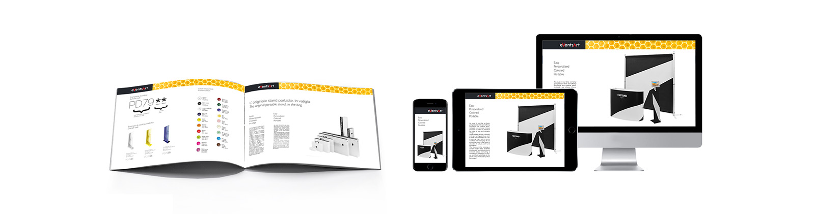 business-partner pdf , web, todo en stand portátil