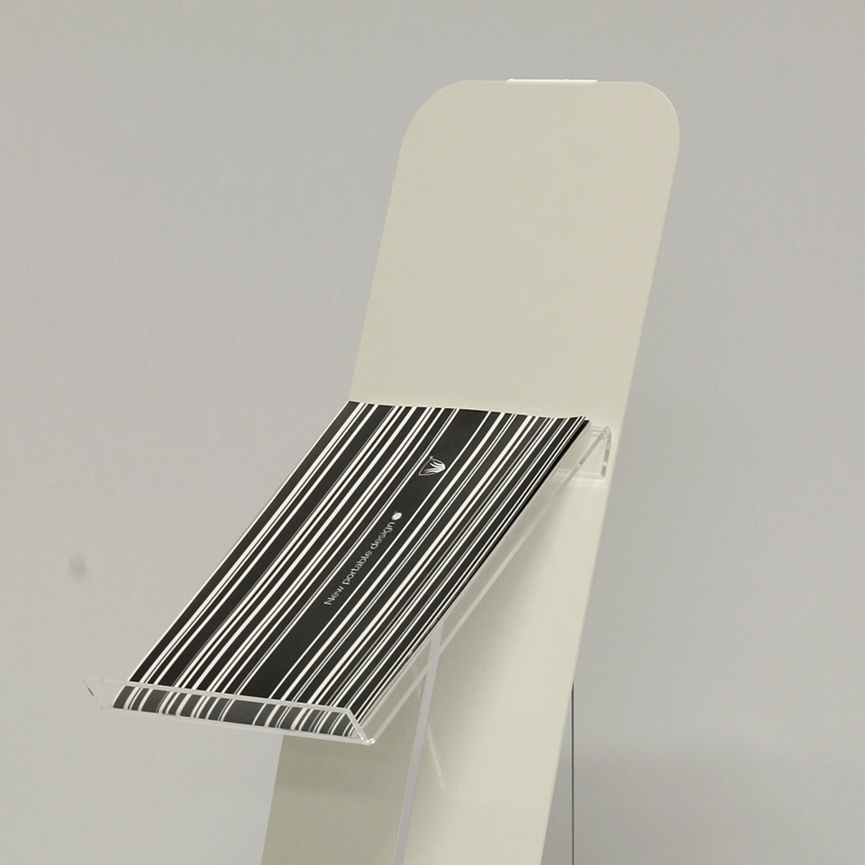 estante para folletos