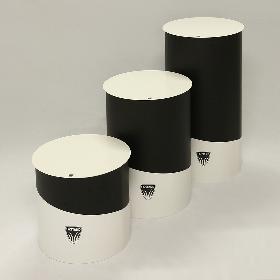 cilindri-diverse-altezze-espositori Expositor Talento Tondo, diferentes alturas