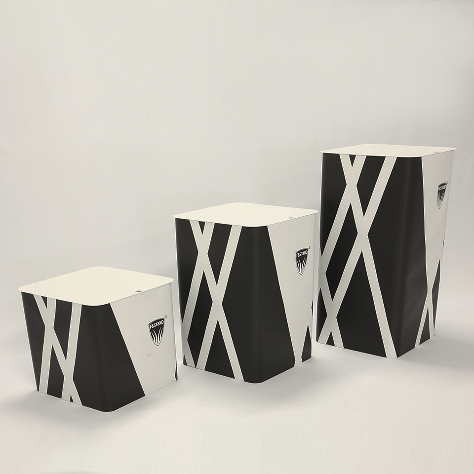 Expositor Talento Quadro, diferentes alturas