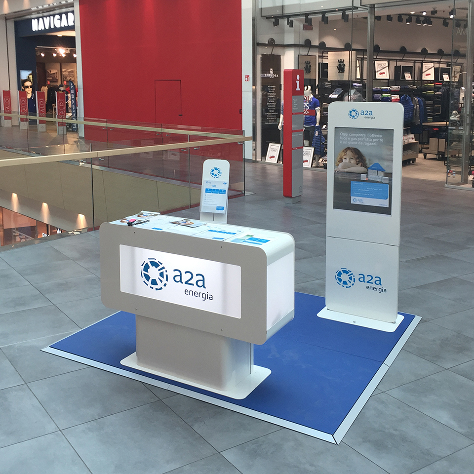 stand para centro comercial