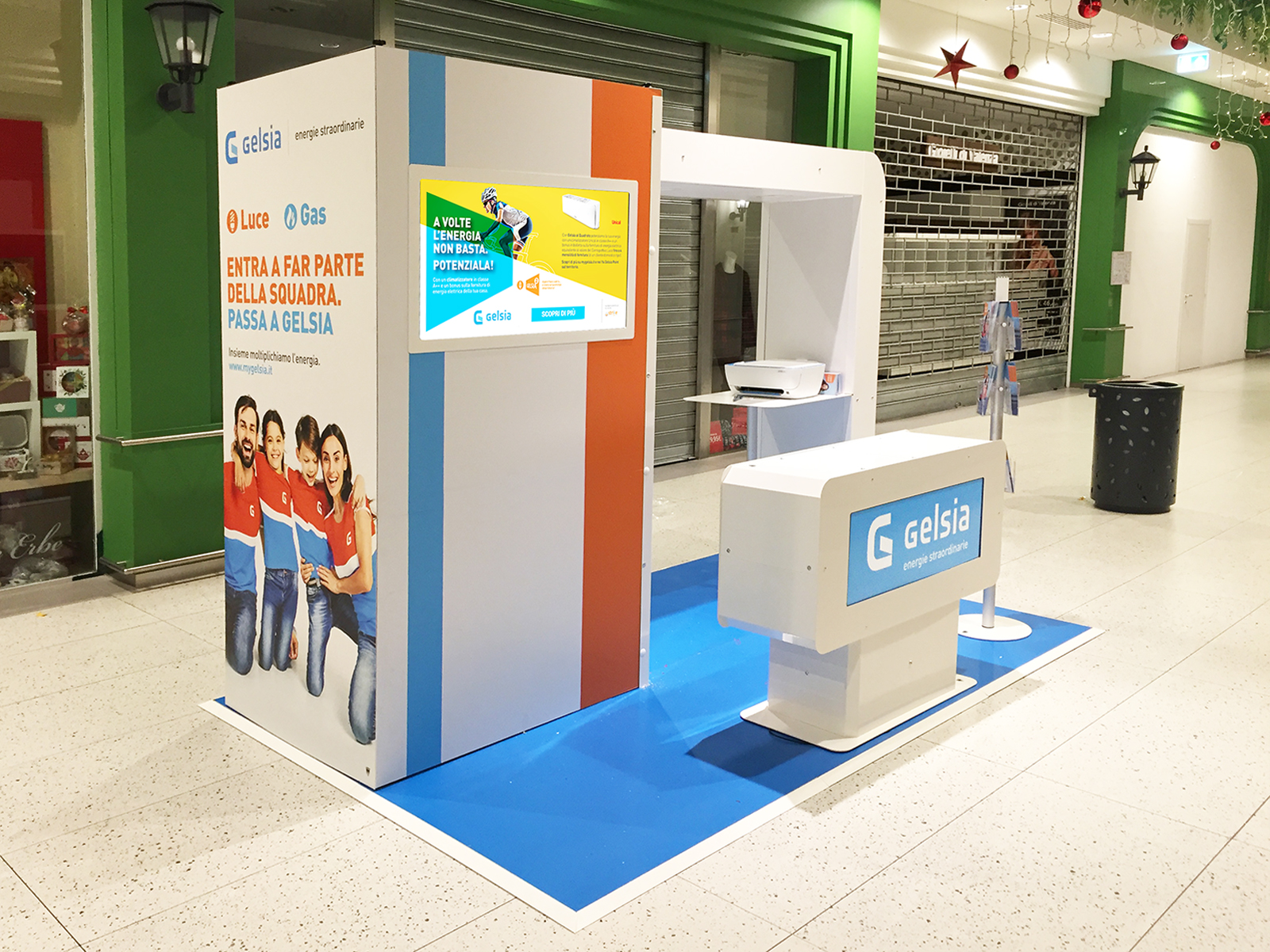 Stand de centro comercial