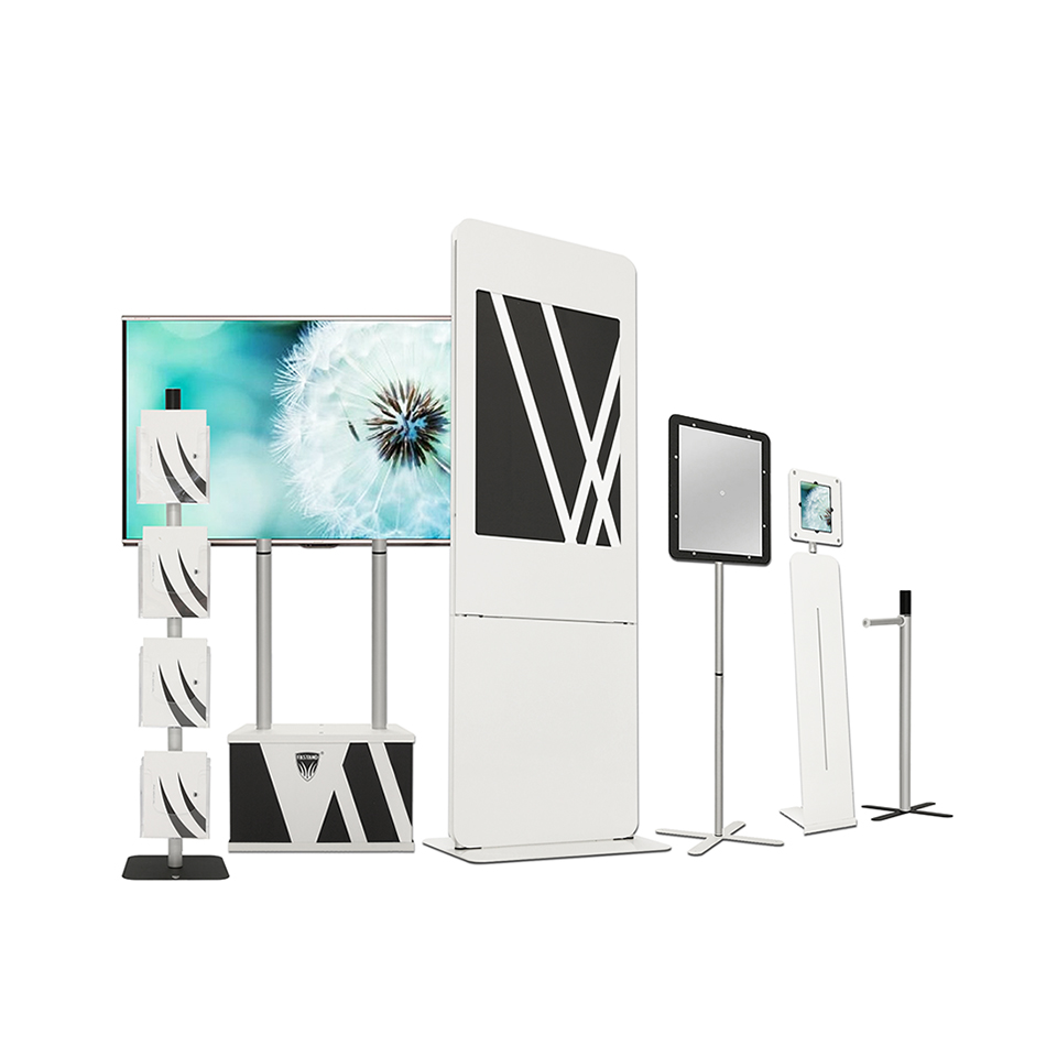 gama de tótems y accesorios portátiles