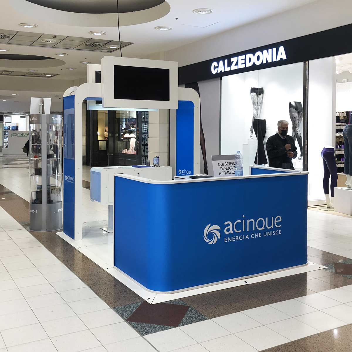 stand centro comercial