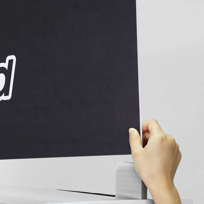 expositor de estantes portátil