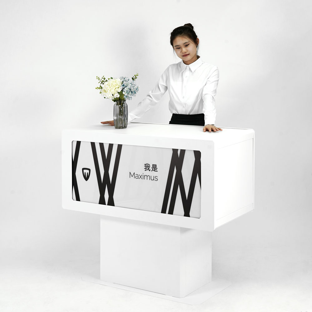 Mostrador luminoso con LED para ferias