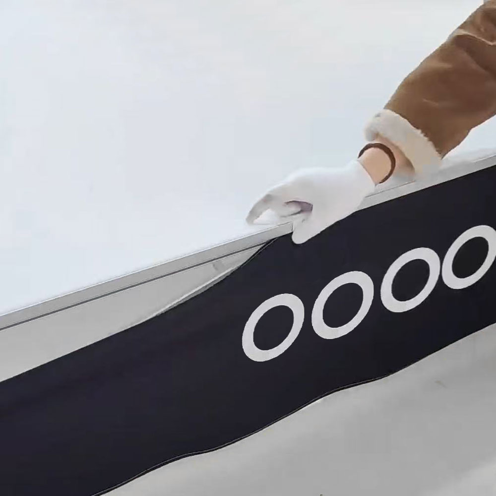 Reparación de lonas emergentes