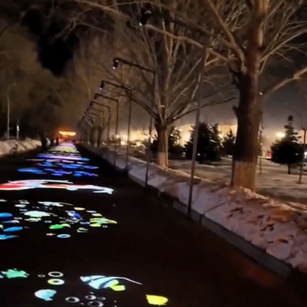 LED con control informatizado