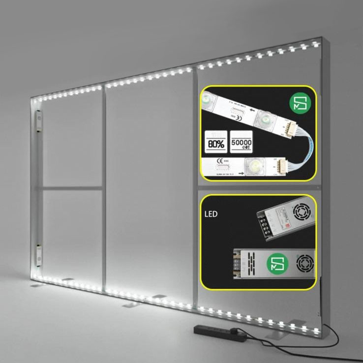 Fondo retroiluminado