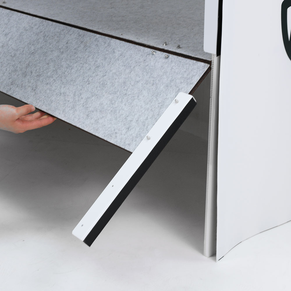 podium escritorio portátil acabado