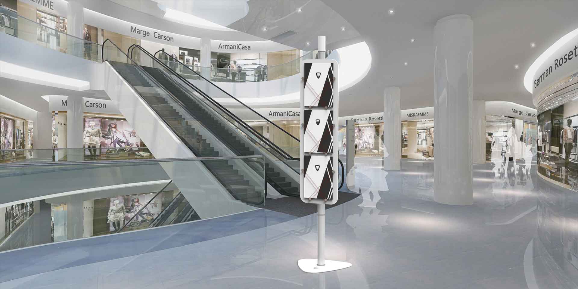 expositor de folletos