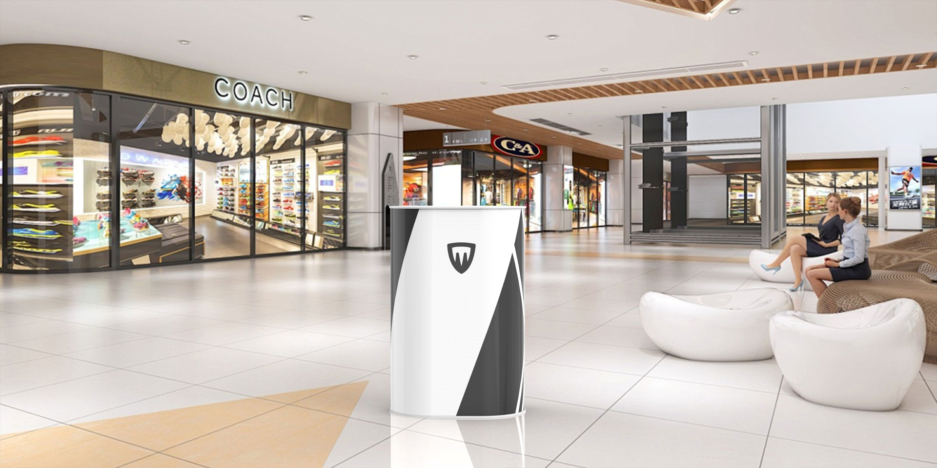 mostrador promocional