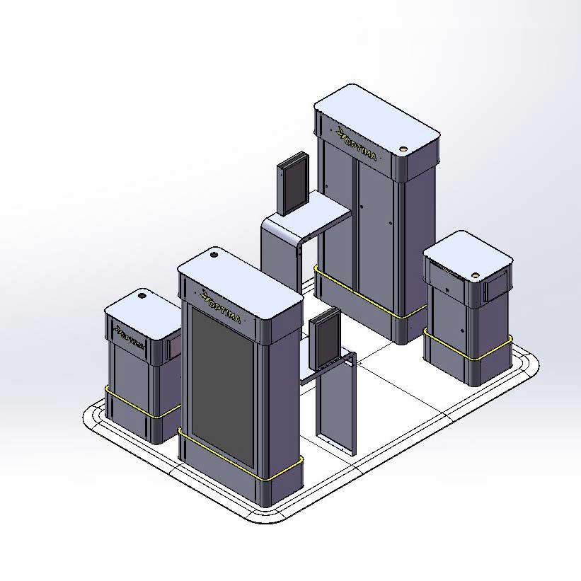 stand centro comercial