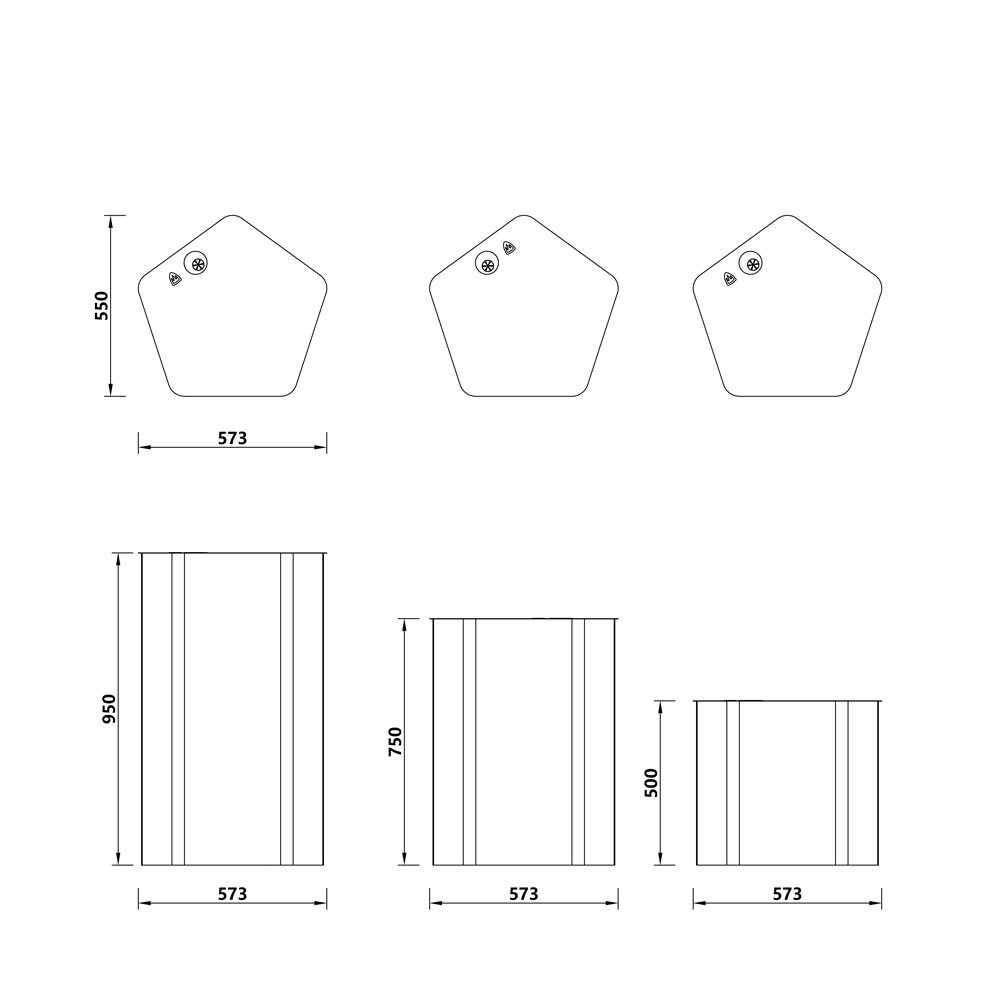 superficie de apoyo expositiva