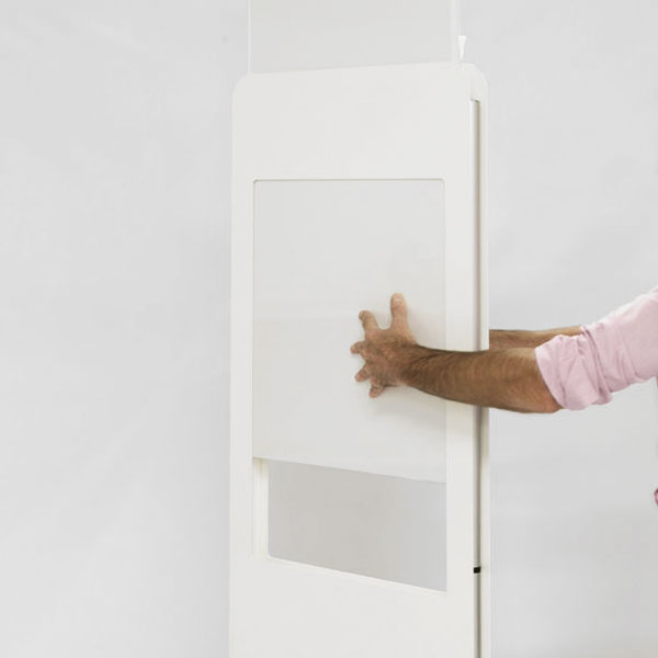 cambio rápido de póster doble cara