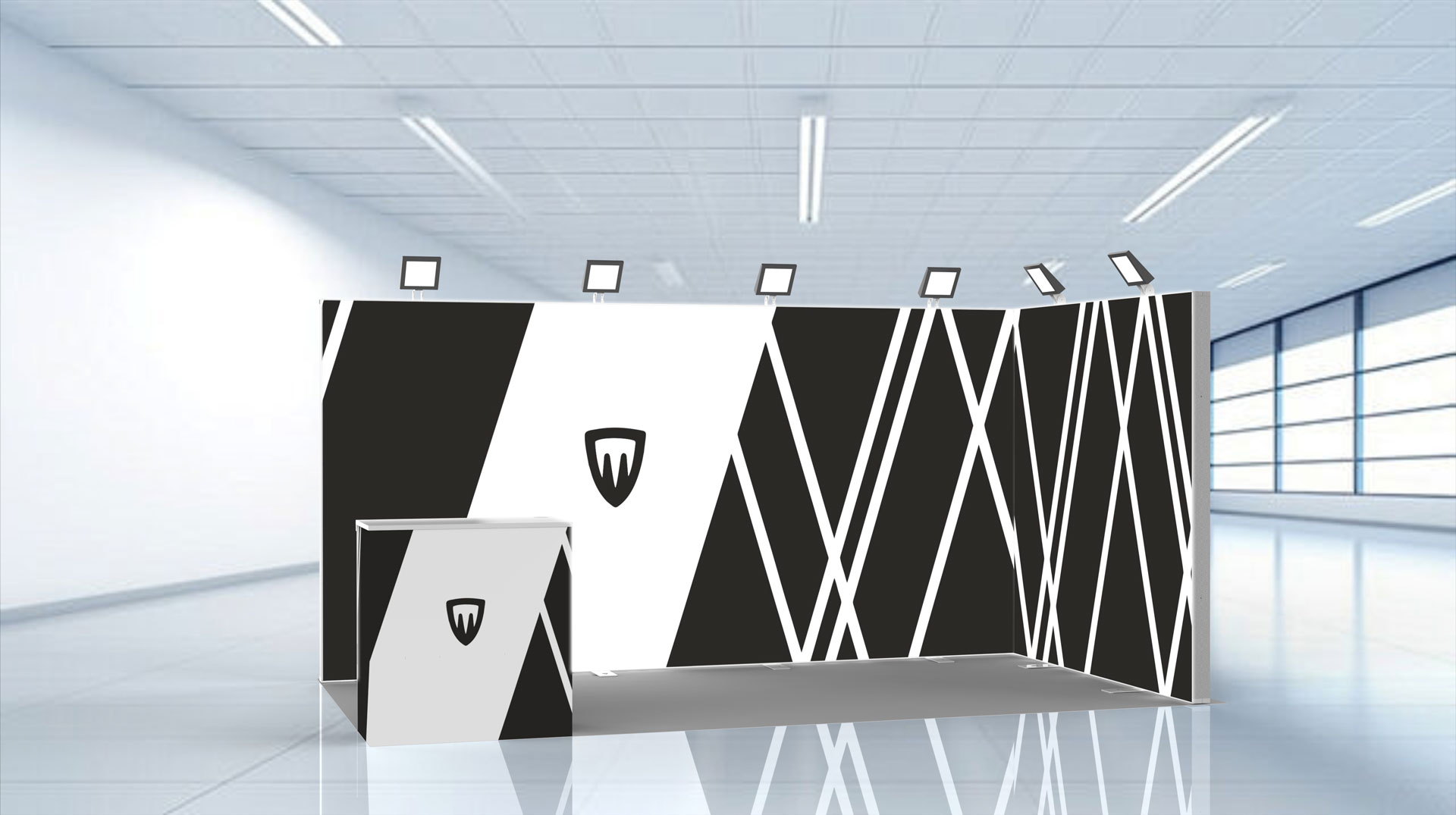 lexo-ok stand luminoso