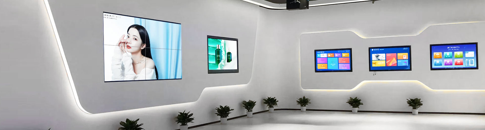 Pantallas táctiles con control remoto