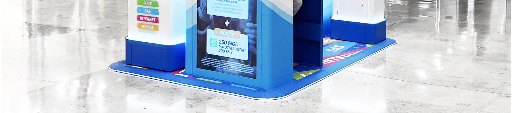 pavimentopresenta suelo modular para estands