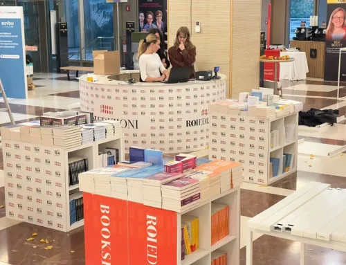 mostrador redondo circular