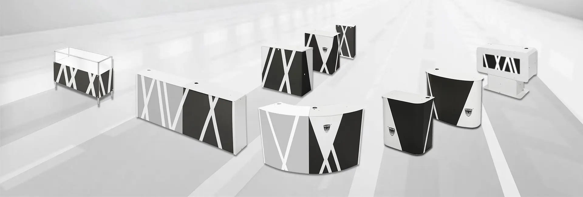 Página de inicio 5 stands portátiles