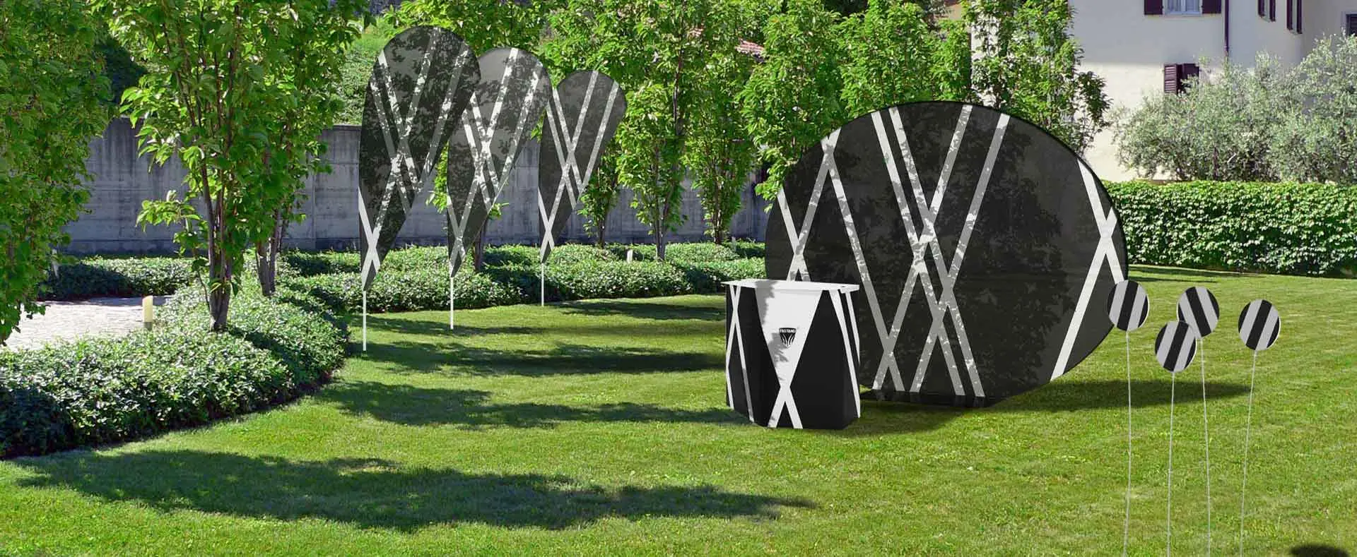 outdoor expositores eventos exterior