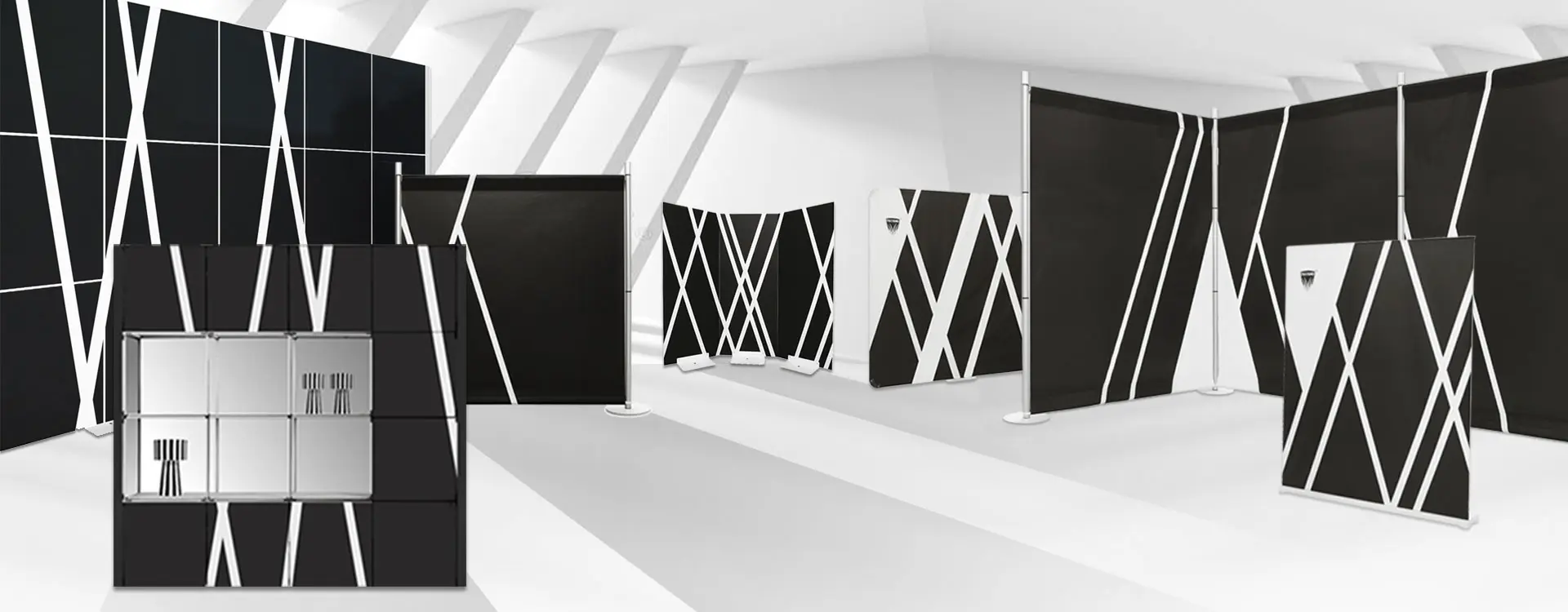 Página de inicio 4 stands portátiles