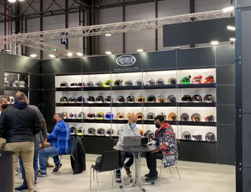 Cascos de moto Premier elige Fastand