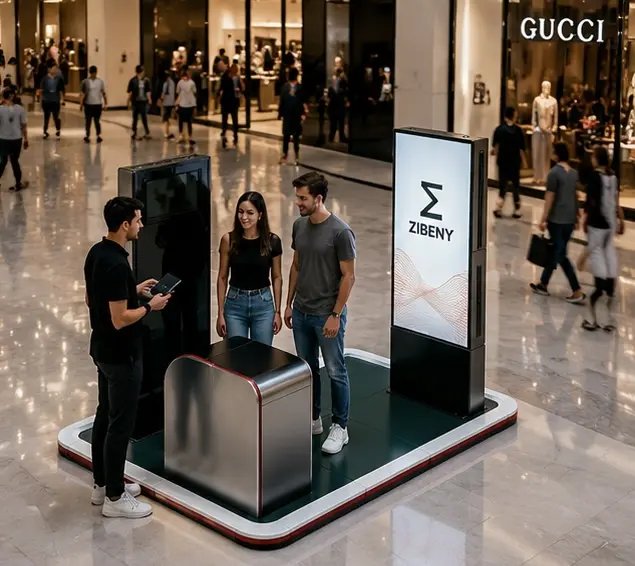 stand per shopping center
